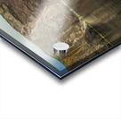 Close up of Perce Rock Reflection Acrylic print