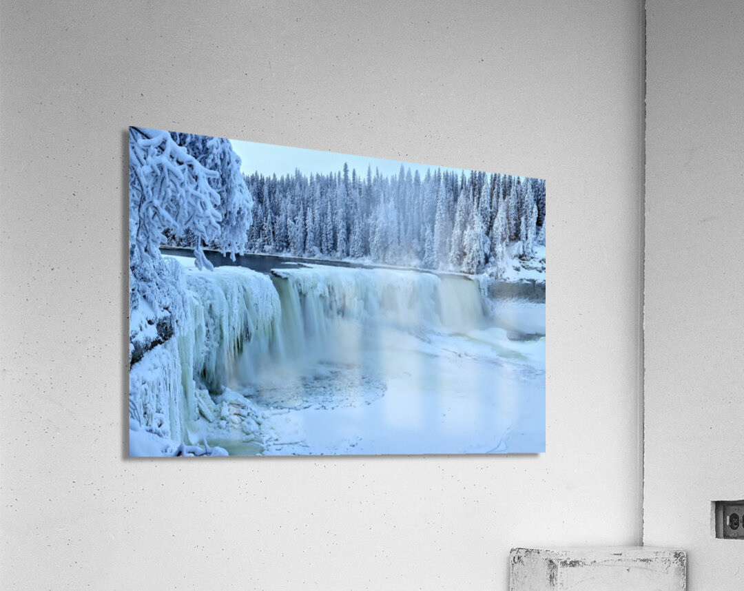 Magical Frost at  Lady Evelyn Falls Acrylic Print