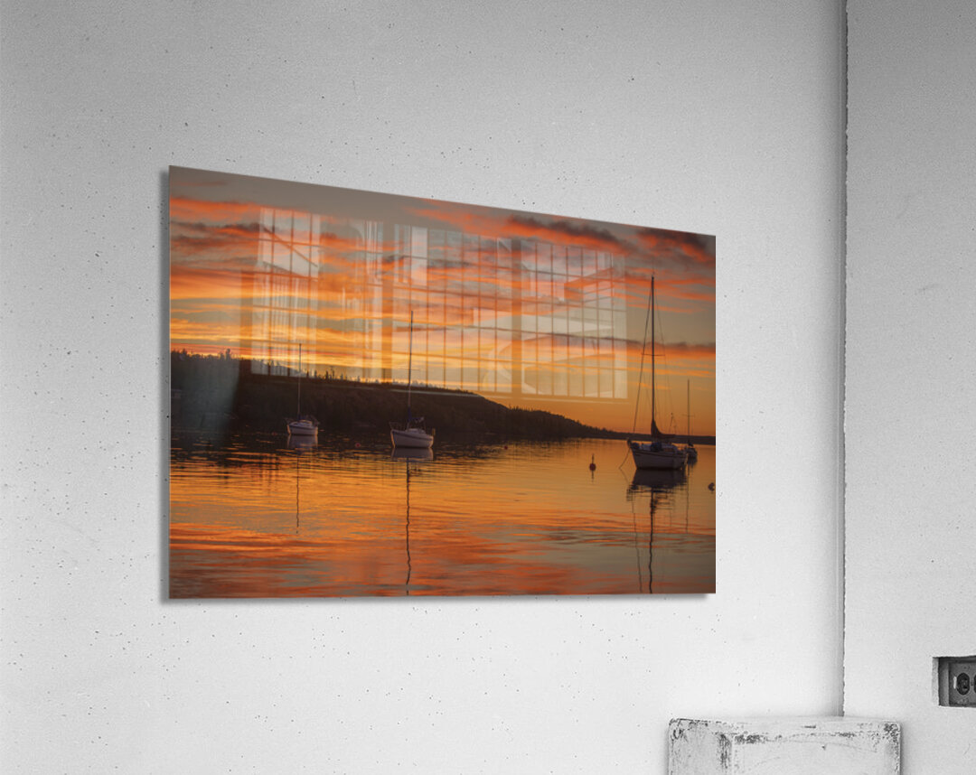 Sailing into the Sunset Acrylic Print