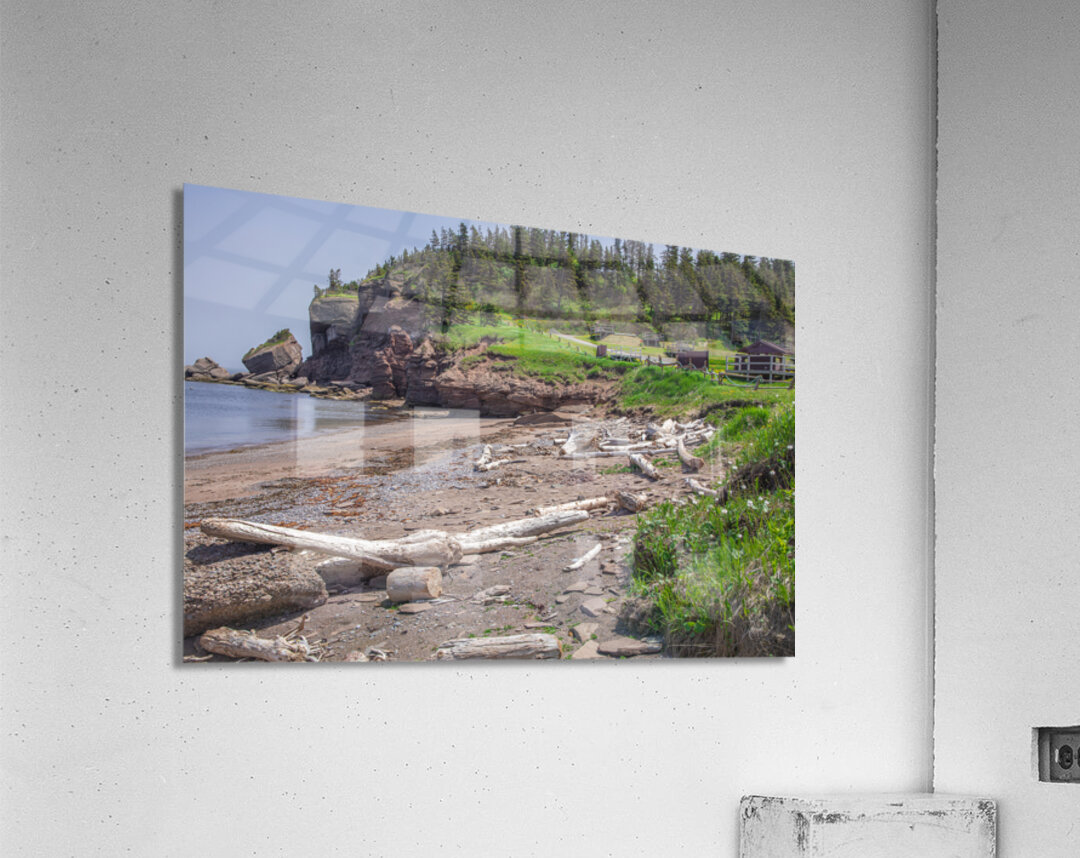 Indian Head rock and Cliffs Acrylic Print