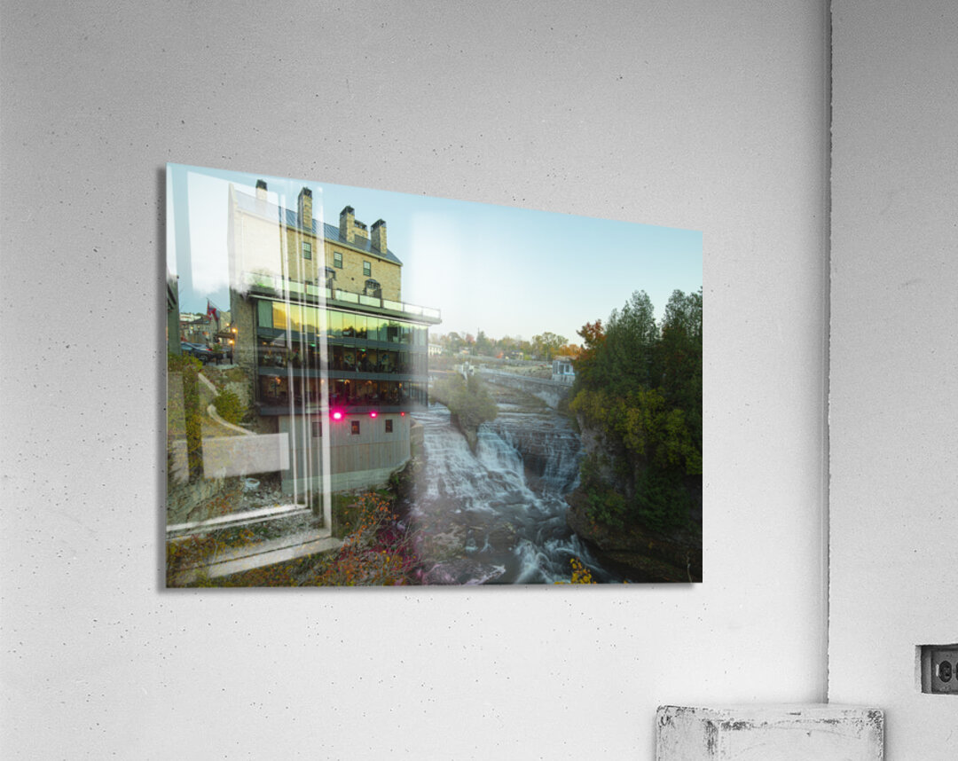 Autumn at Elora Mill Acrylic Print