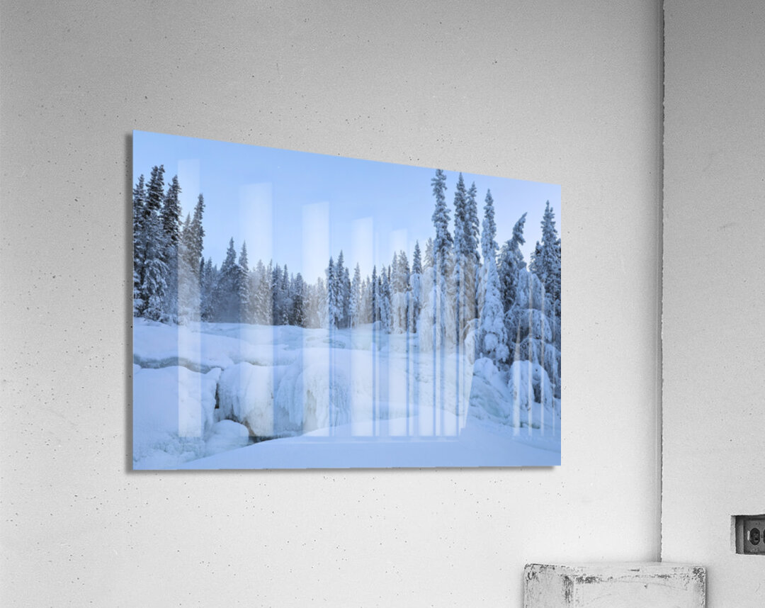 Frozen Rampart Winter Wonderland Acrylic Print