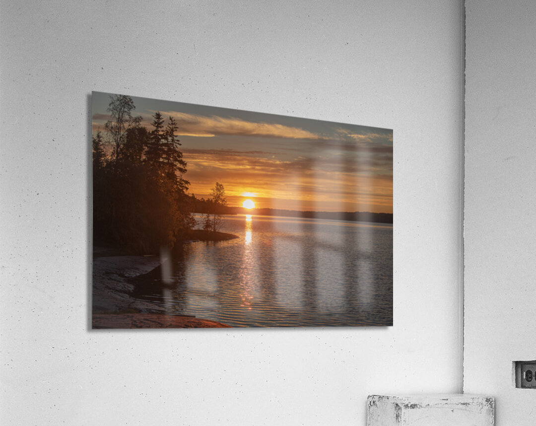 Majesty of the Midnight Sun Acrylic Print