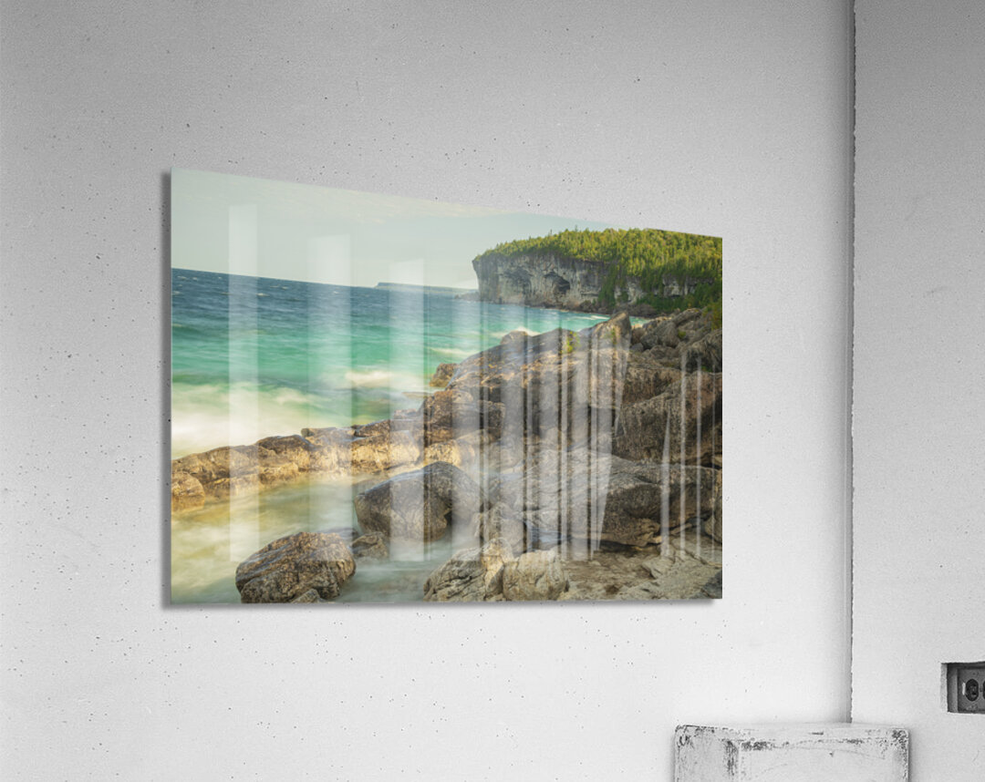 Stormhaven Boulder Beauty Acrylic Print