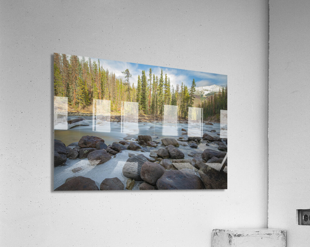 Sunwapta River Beauty Acrylic Print