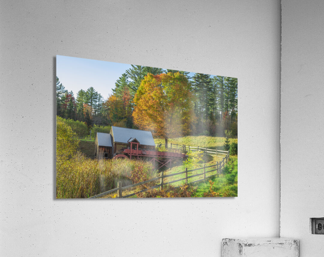 Old Guildhall Grist Mill Acrylic Print
