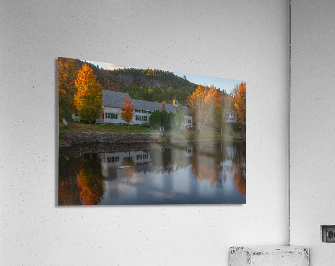 Stark House Autumn Reflections Acrylic Print