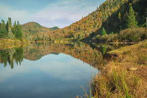 Jacques Cartier Fall reflections
