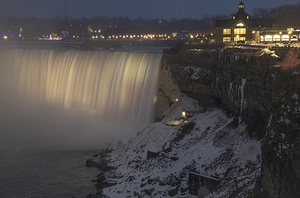 Niagara Horseshoe Falls Evening Glow
