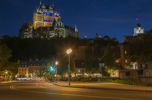 Chateau Frontenac Evening Glow