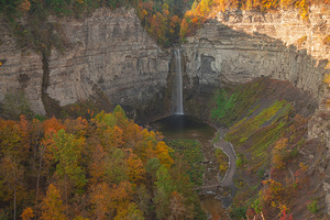 Taughannock Falls Autumn Overlook