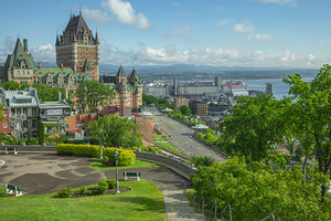 Quebec City Frontenac Lookout