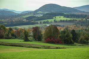 Autumn Rolling Hills of Peacham