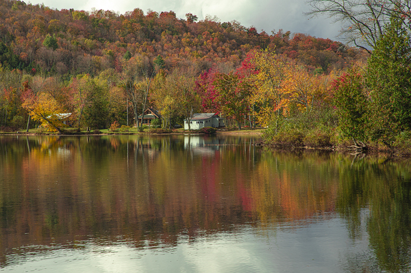 Classic Autumn Pond Beauty by Daniel Pekar Photography