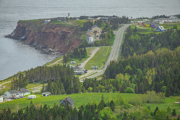 Scenic Overlook of Perce  2 Print