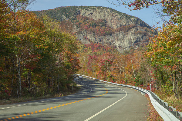 Crawford Notch Autumn Road Print