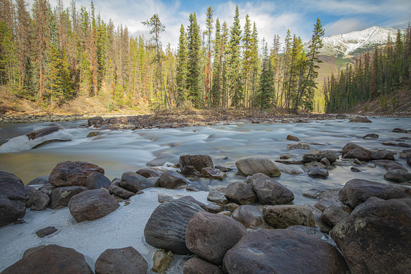Sunwapta River Beauty by Daniel Pekar Photography