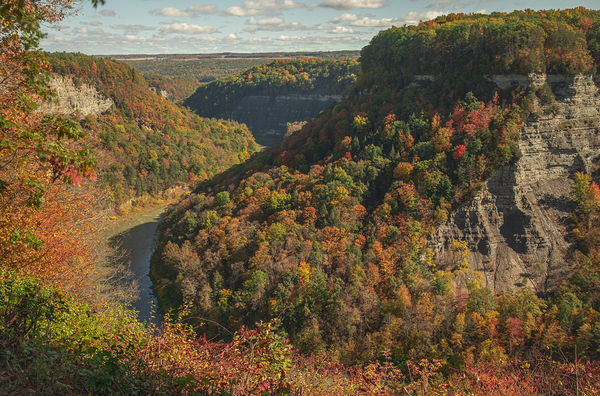 Archery Field Overlook in Autumn by Daniel Pekar Photography