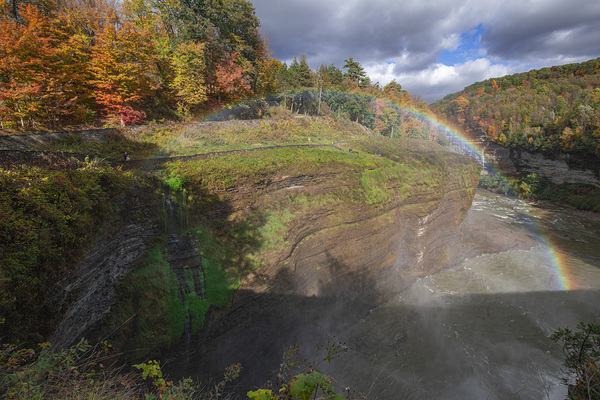 Letchworth Rainbow Gorge Magic Print