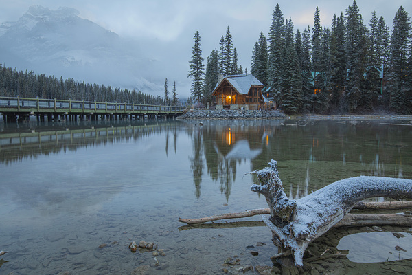 Foggy Mornings at Cilantro Resturant by Daniel Pekar Photography