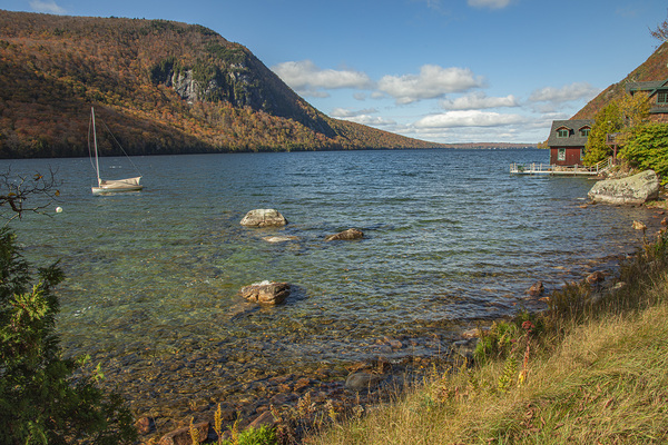 Autumn Galore at Lake Willoughby by Daniel Pekar Photography