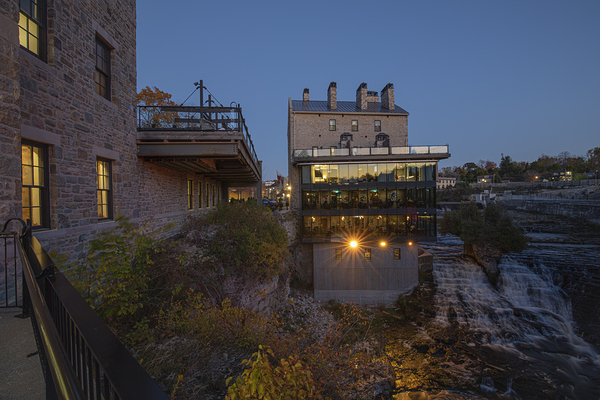 Elora Mill Evening glow by Daniel Pekar Photography