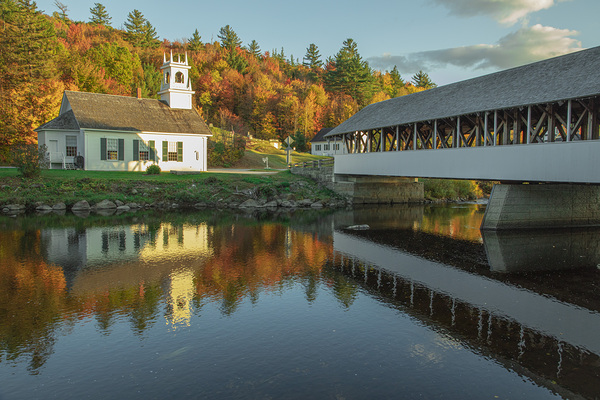 Stark Autumn  Reflections Print