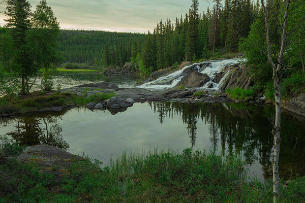 Beauty of Rampart Falls Print
