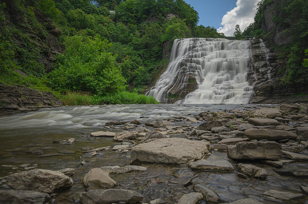 Summer at Ithaca Falls by Daniel Pekar Photography