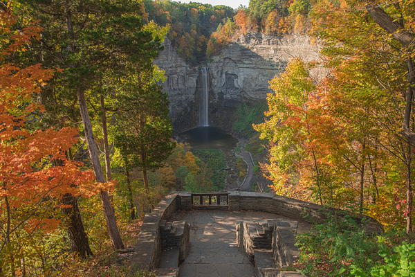 Taughannock Falls Autumn Paradise Print