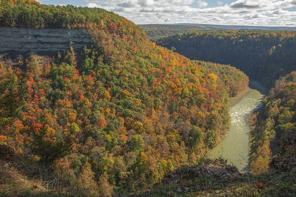 Archery Field Overlook in Autumn Glory by Daniel Pekar Photography