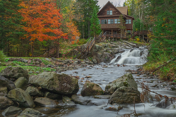 Mohawk Falls Autumn Magic by Daniel Pekar Photography