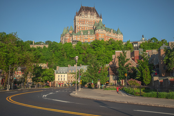 Road to Frontenac Castle Print