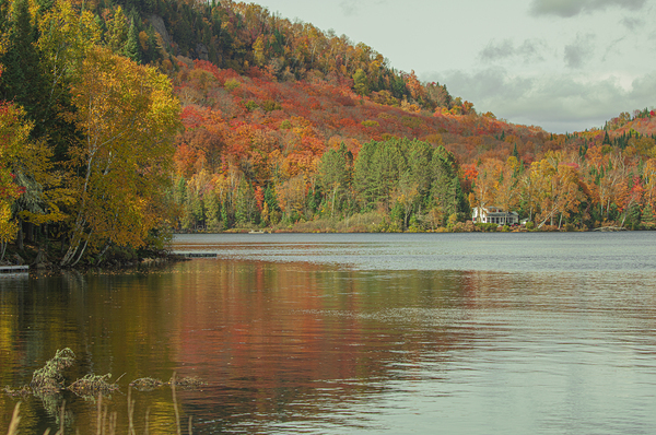 Lac Superieur Autumn beauty Print