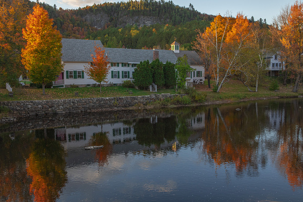 Stark House Autumn Reflections by Daniel Pekar Photography