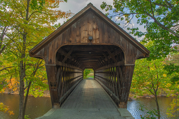 Henniker Covered Bridge by Daniel Pekar Photography