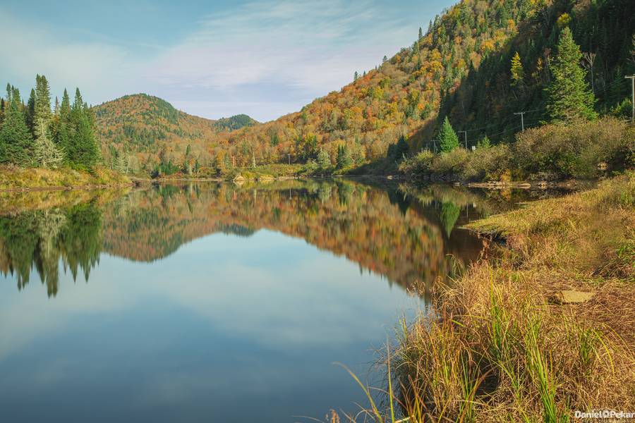 Jacques Cartier Fall reflections  Print