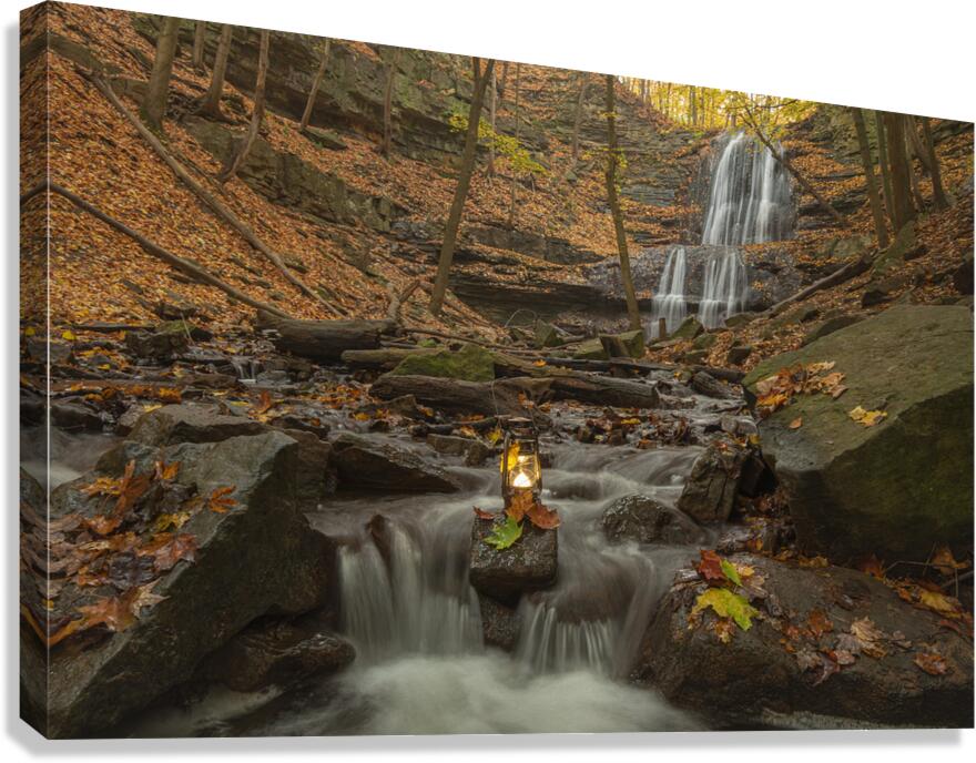 Autumn at Sherman Falls Canvas Print