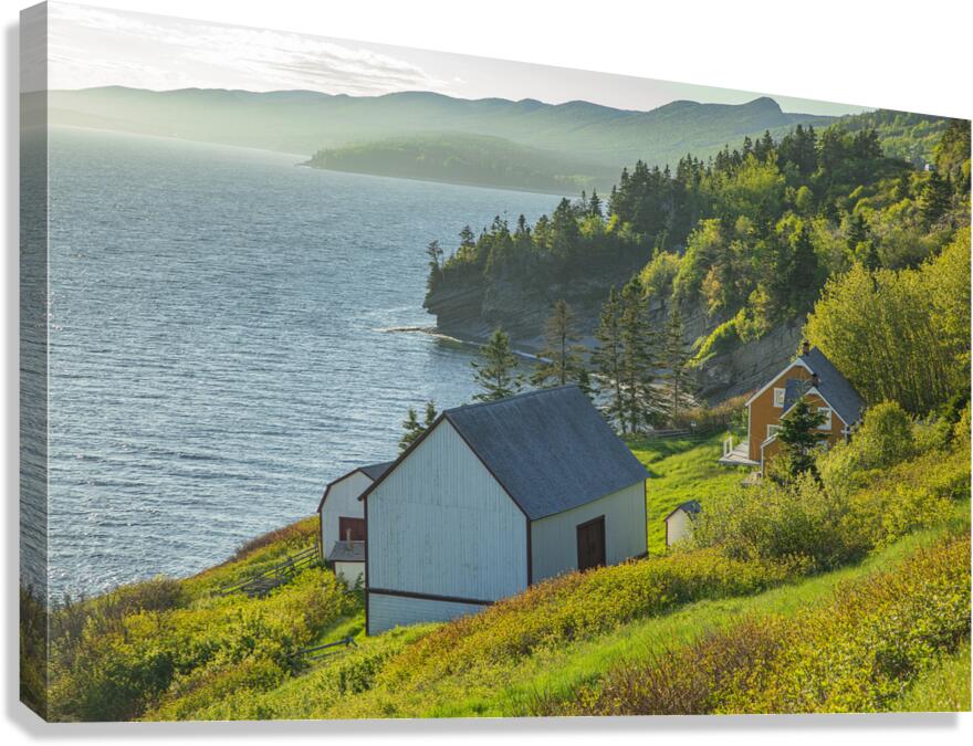 Forillion historic houses Canvas Print