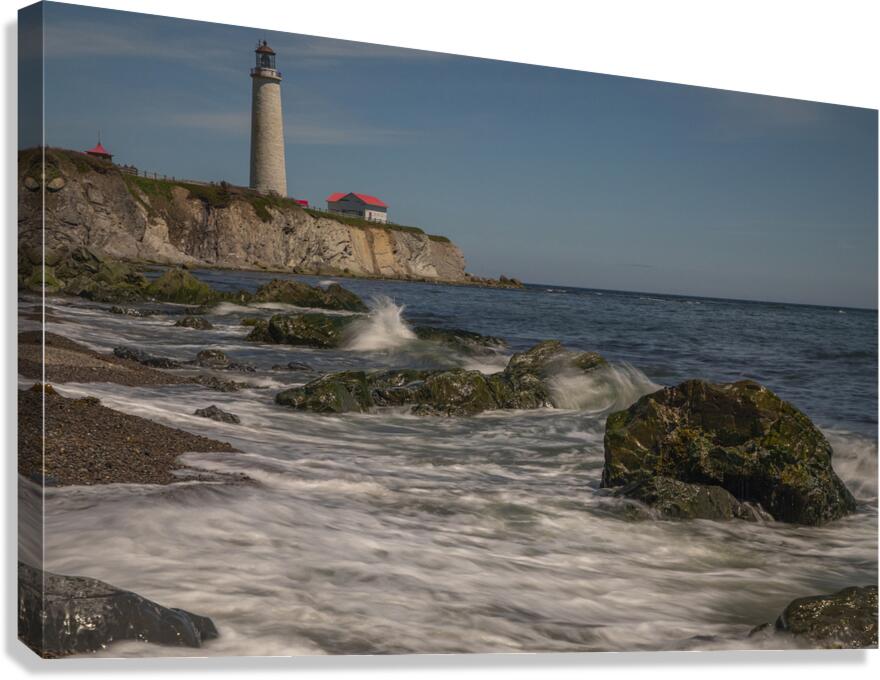 Cap des Rosier Ocean Vibes Canvas Print