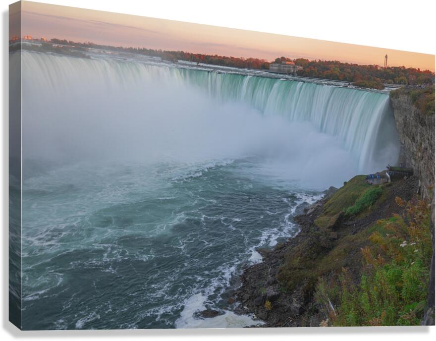 Horshoe Falls Autumn Majesty Canvas Print