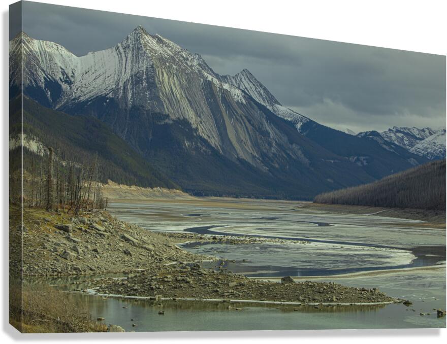 Medicine Lake Majesty Canvas Print