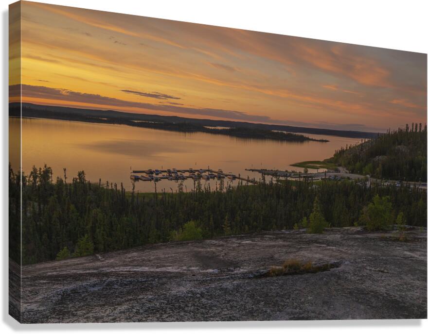 Prelude Midnight Sunset Canvas Print