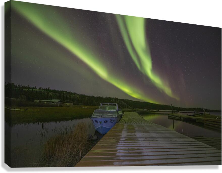 Prelude dock Aurora Splendor Canvas Print