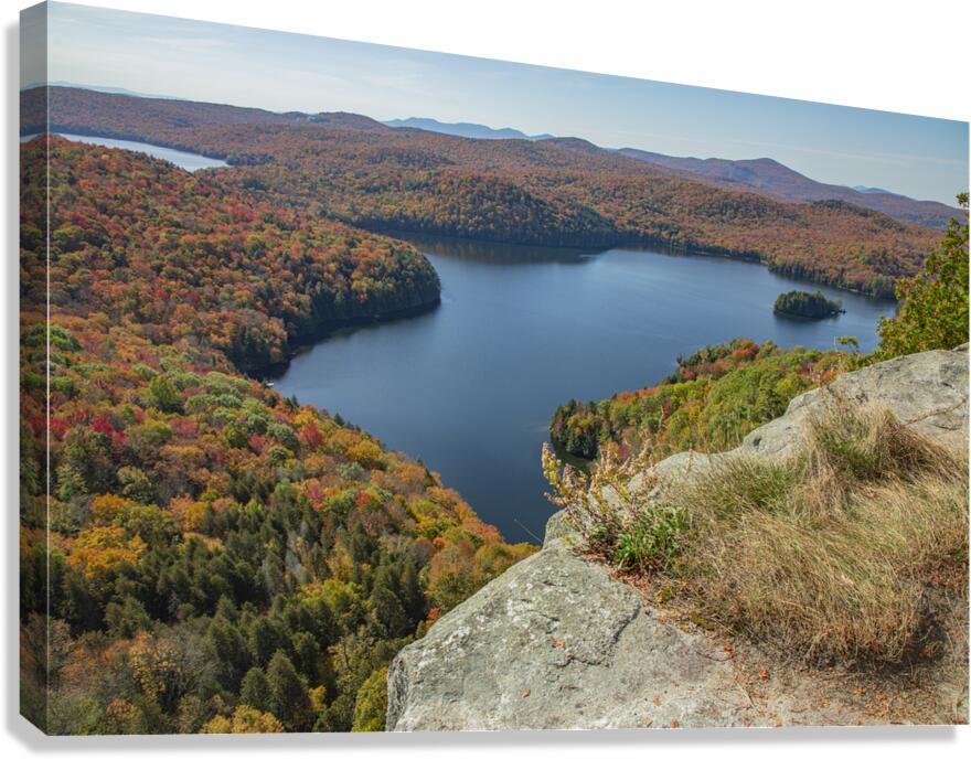 Autumn Magic at Nichols Ledge Canvas Print