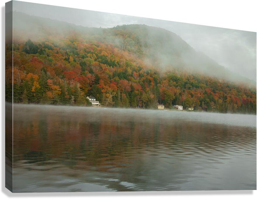 Unveiling of Autumn Paradise Canvas Print