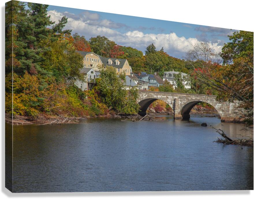 Edna Dean Proctor Bridge Beauty Canvas Print
