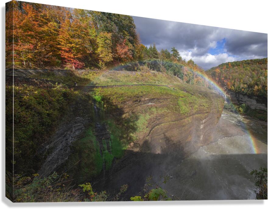 Letchworth Rainbow Gorge Magic Canvas Print