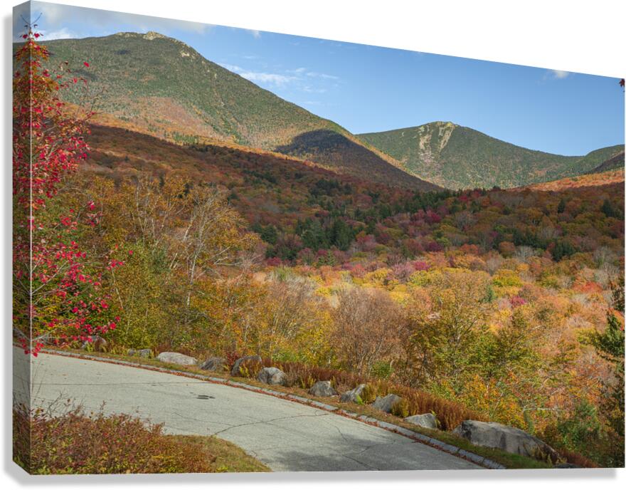 New Hampshire Mountain Skittles Canvas Print