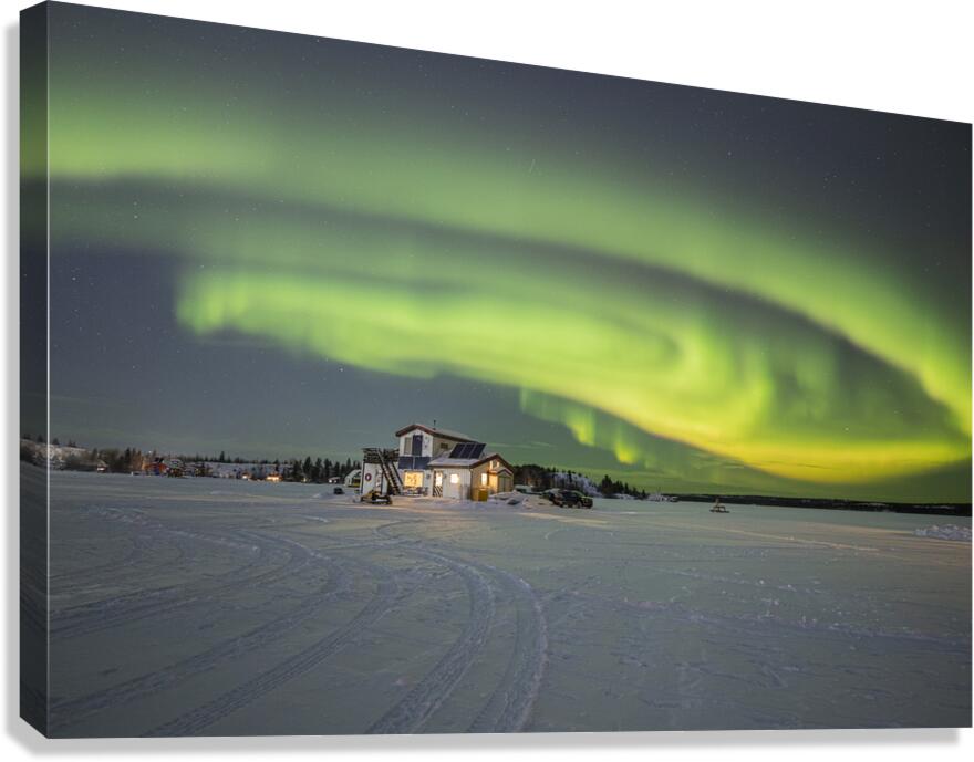 Aurora Portal Formation Canvas Print